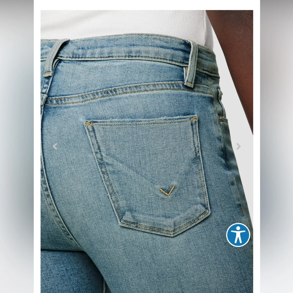 Hudson Barbara high rise bootcut Jean / color royalty sz 26 - Picture 6 of 9